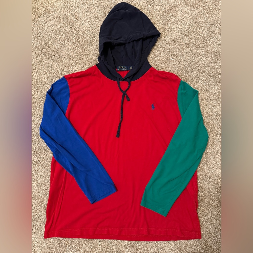 Polo Ralph Lauren Men's Colorblock Long Sleeve